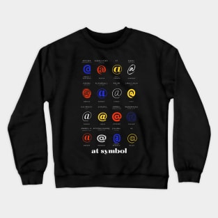 Commercial At Crewneck Sweatshirt